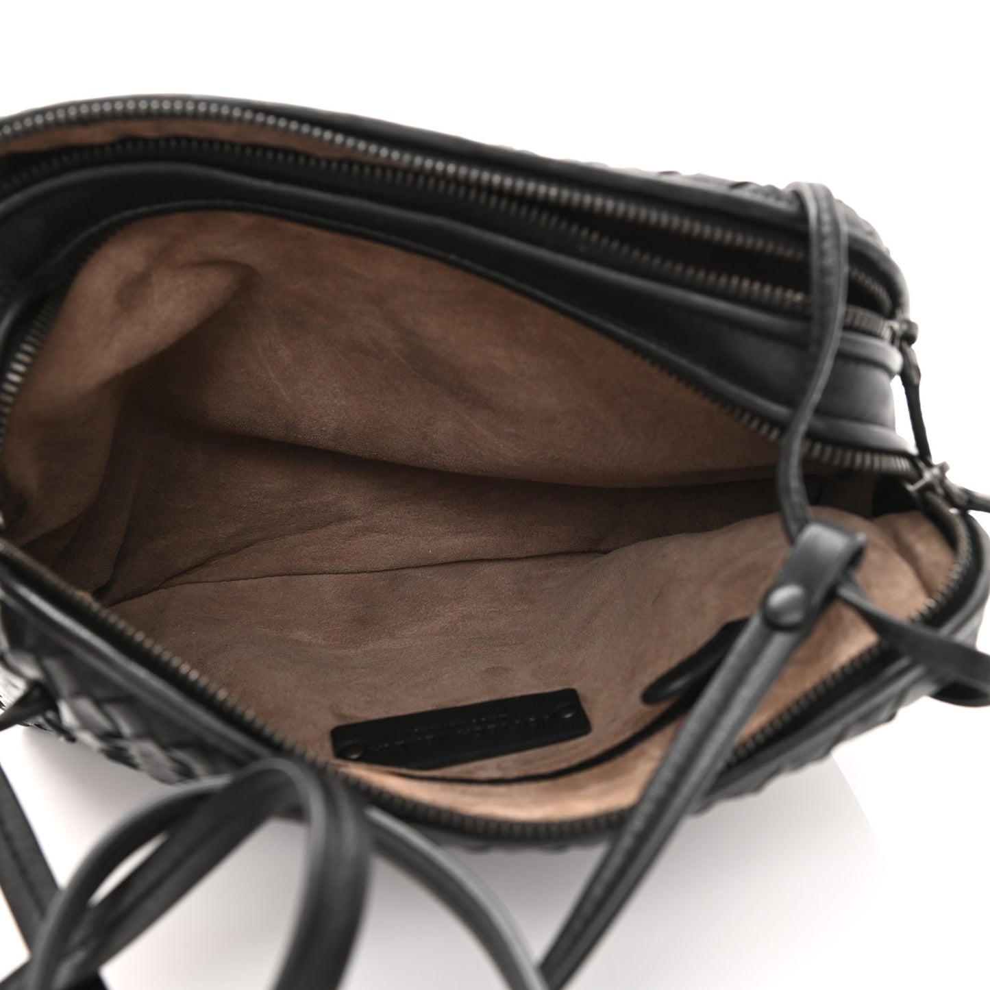 Nappa Intrecciato Nodini Bag Black
