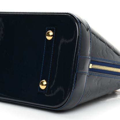 Louis Vuitton Vernis Alma PM Grand Blue 10 of 10