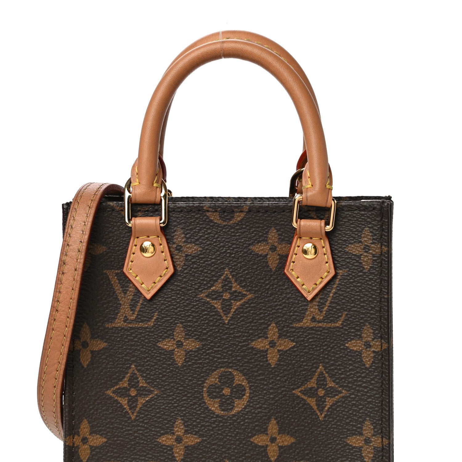 Louis Vuitton Monogram Petit Sac Plat 8 of 13