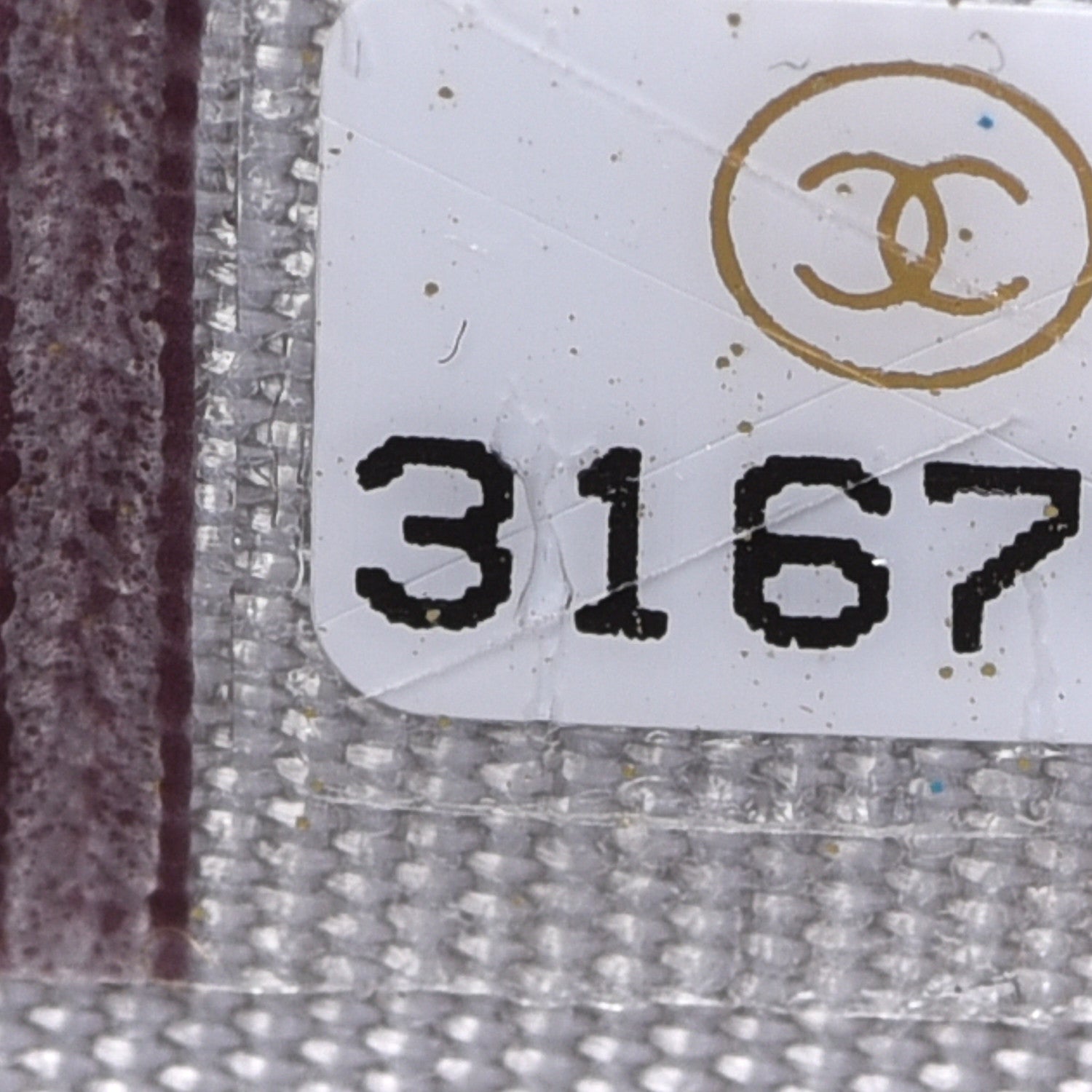 Chanel Gradient Metallic Calfskin Quilted Card Holder Silver Blue Yellow Purple 8 of 9