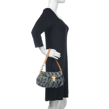 Louis Vuitton Denim Raye Mini Pleaty 2 of 13