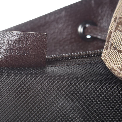 Gucci Monogram Backpack Dark Brown 7 of 9