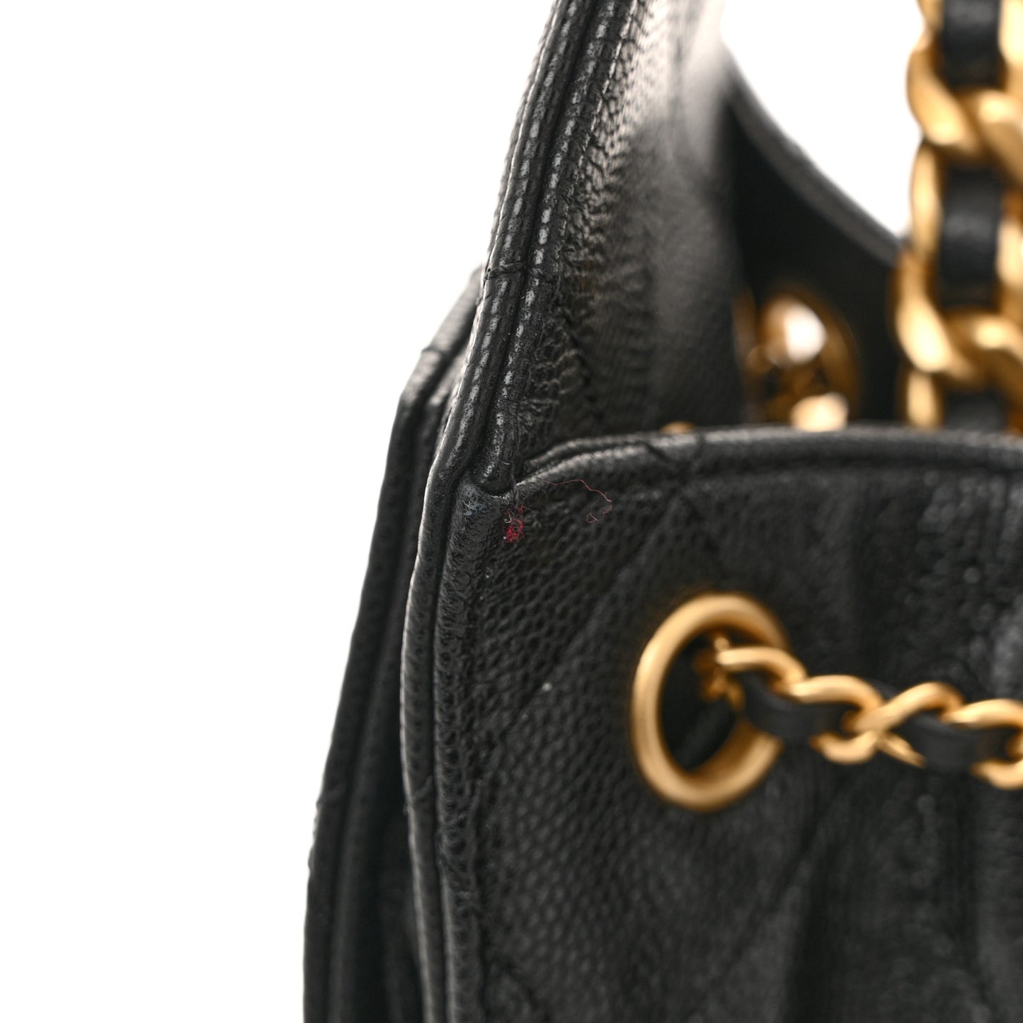 Caviar Quilted Mini Chanel 25 Handbag Black