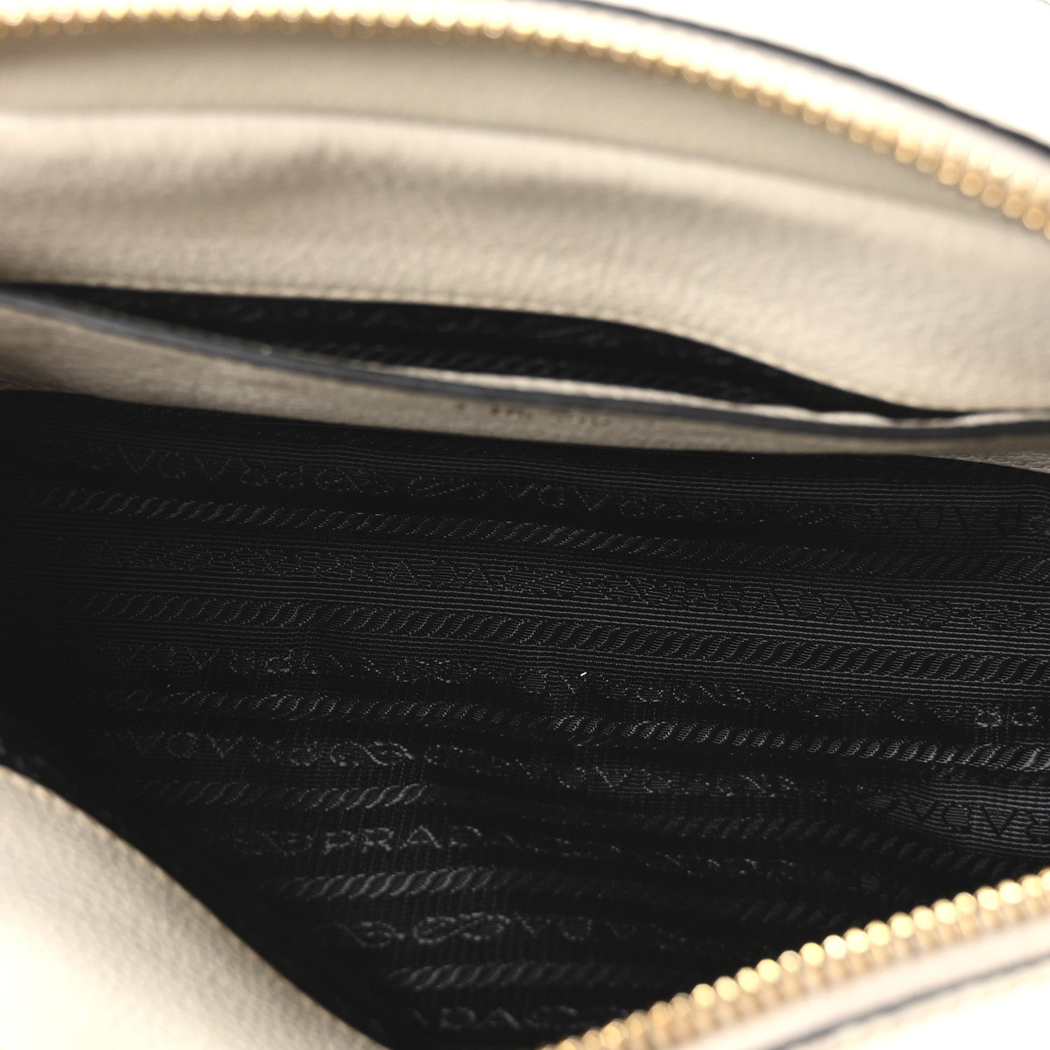 Prada Vitello Phenix Crossbody Bag Talco 5 of 11