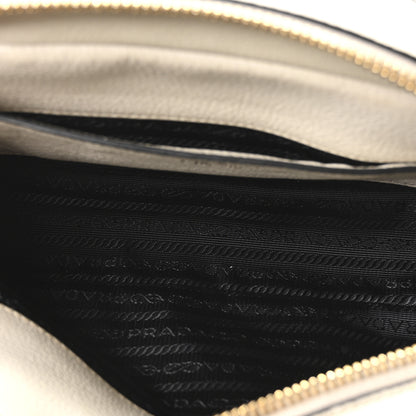 Prada Vitello Phenix Crossbody Bag Talco 5 of 11