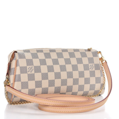 Louis Vuitton Damier Azur Eva Clutch 3 of 8