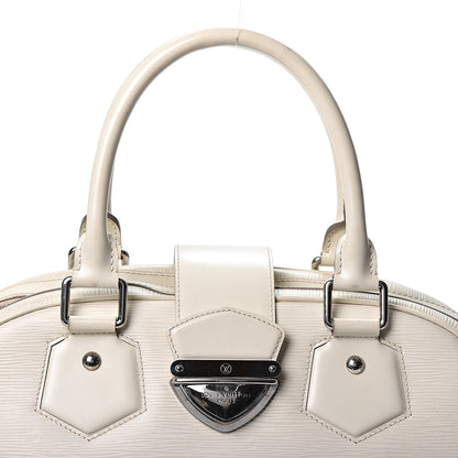 Louis Vuitton Epi Bowling Montaigne GM Ivory 9 of 13