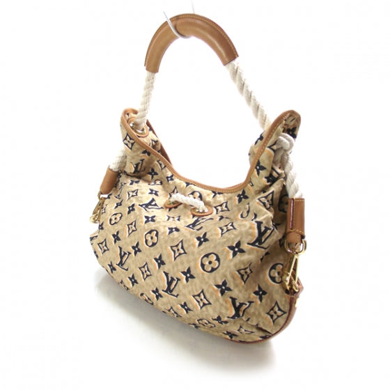 Louis Vuitton Canvas Monogram Cruise Bulles MM Natural 5 of 5