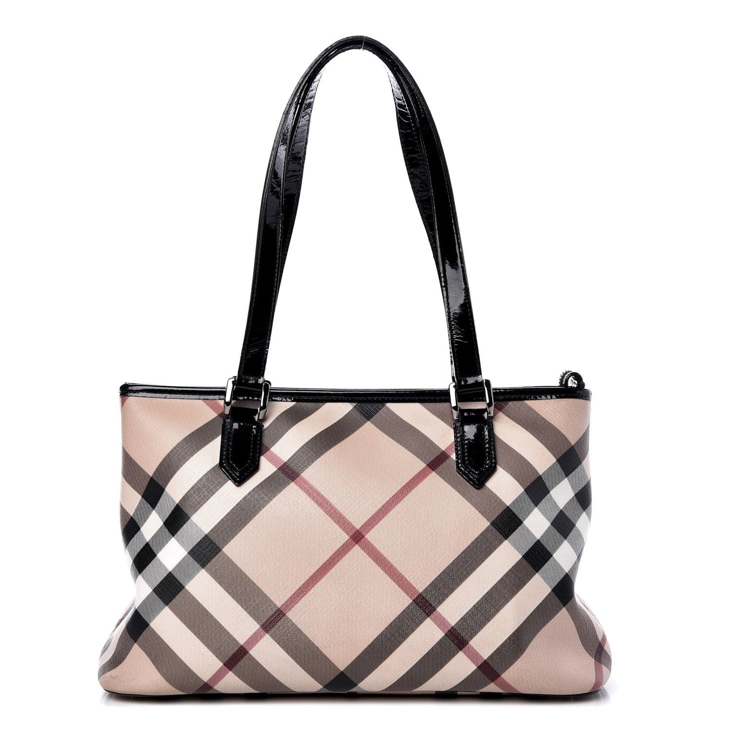Supernova Check Regent Tote Black