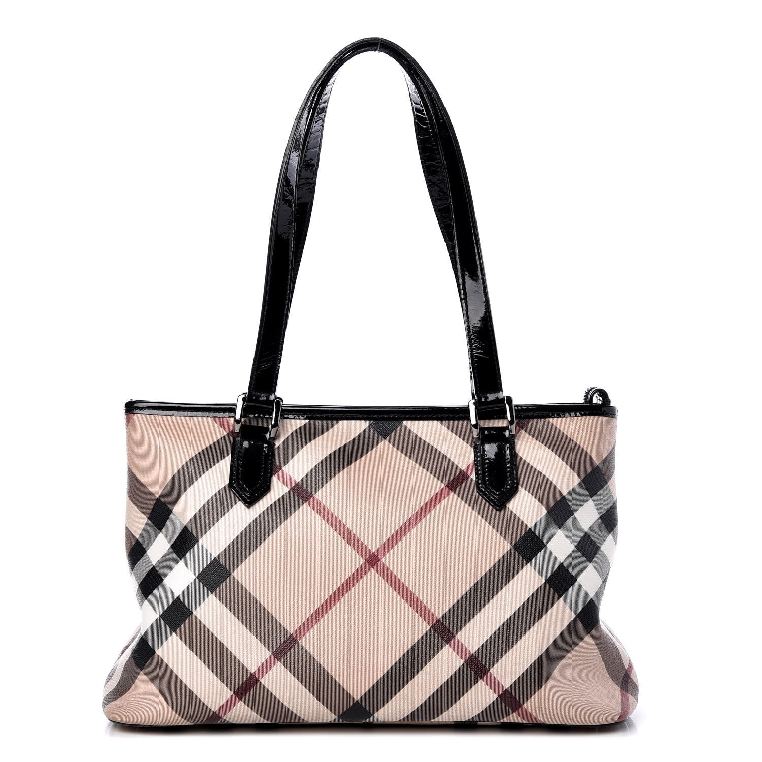 Burberry Supernova Check Regent Tote Black 1 of 20