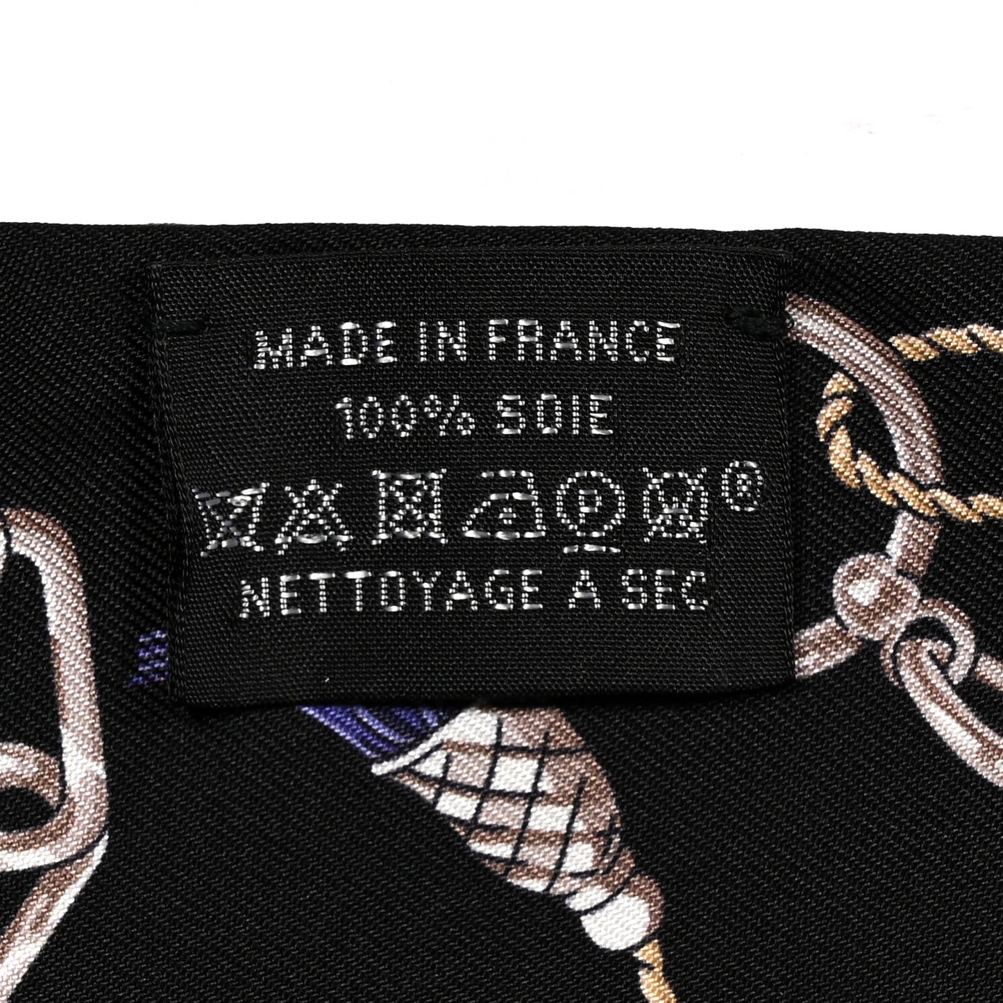 Silk C'est la Fete Twilly Kaki Fonce White Black