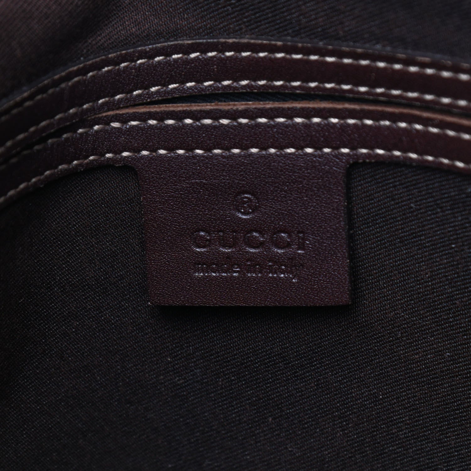 Gucci GG Supreme Monogram Medium Flat Messenger Bag Dark Brown 7 of 10