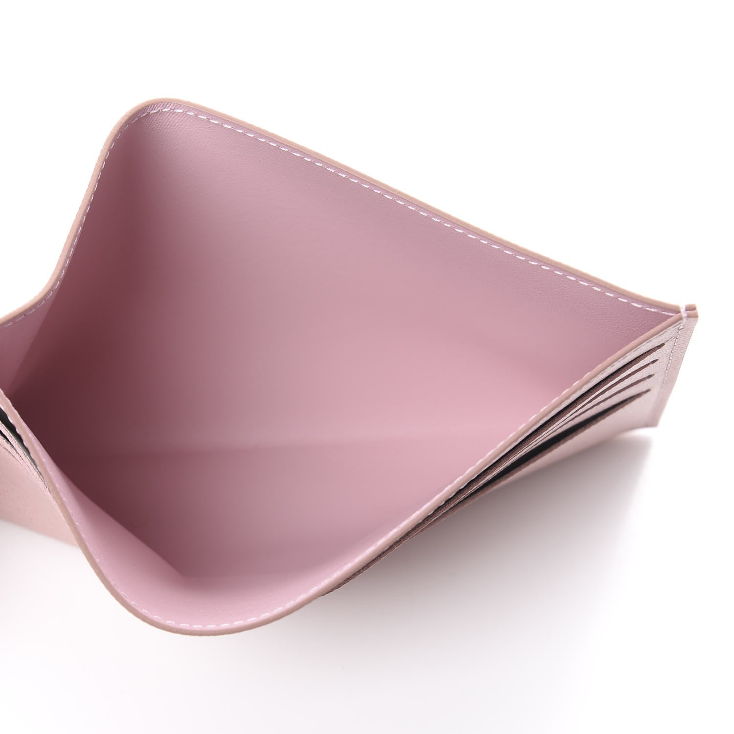Louis Vuitton Calfskin Felicie Card Holder Insert Rose Ballerine 4 of 5