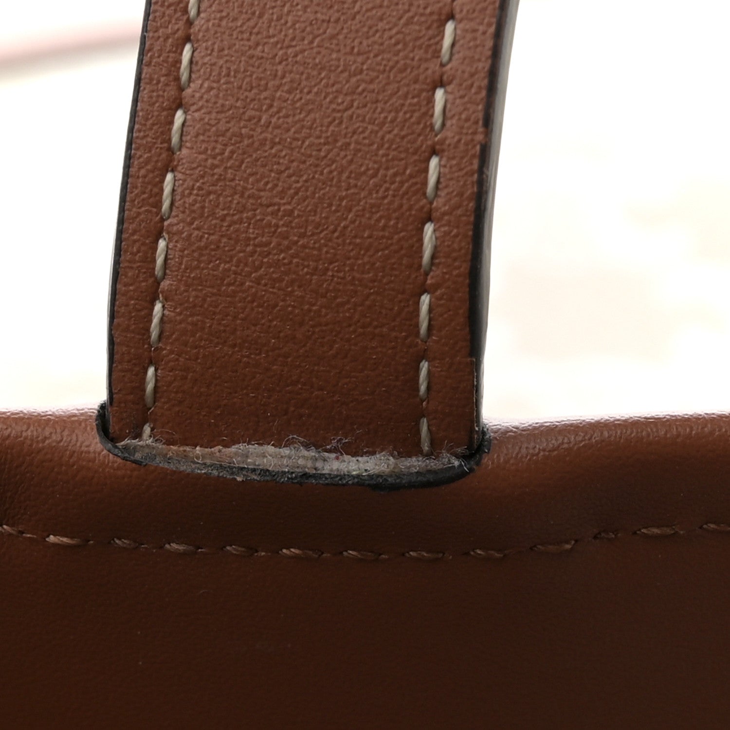 Celine Triomphe Canvas Calfskin Medium Cabas Bag Grege 11 of 11