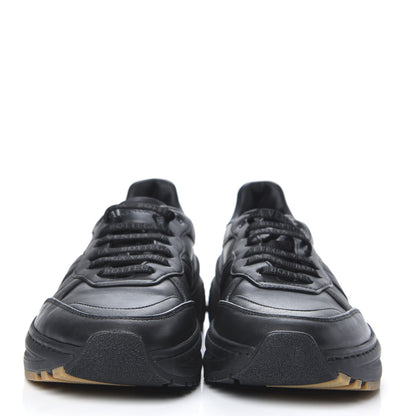 Bottega Veneta Calfskin Mens The Speedster Sneakers 42 Black 2 of 8