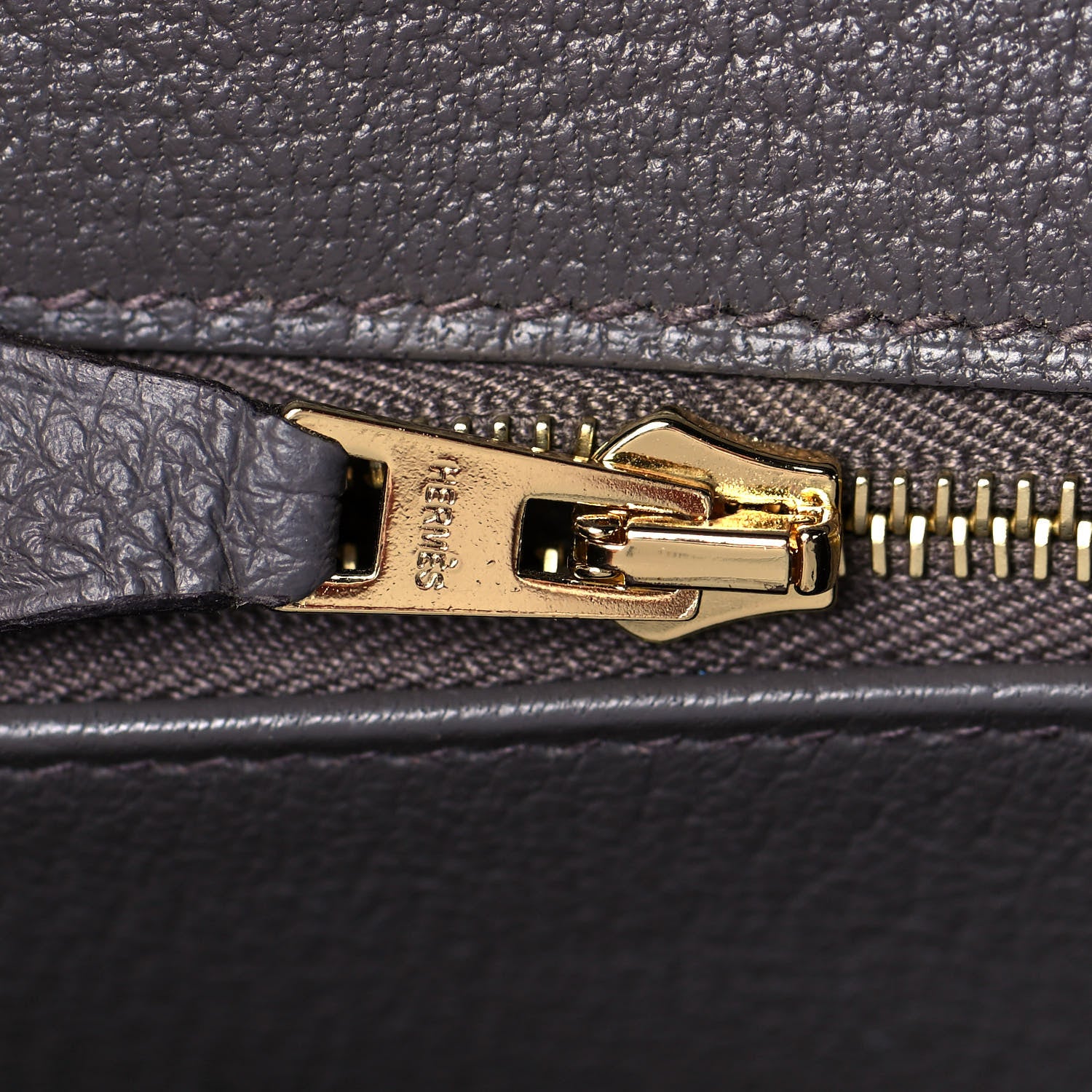 Hermes Togo Birkin 25 Etain 20 of 34