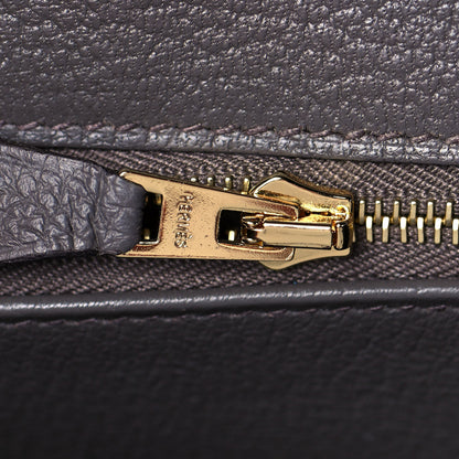 Hermes Togo Birkin 25 Etain 20 of 34
