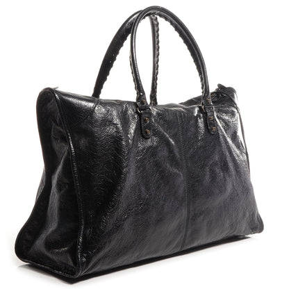 Balenciaga Agneau Weekender Black 3 of 10