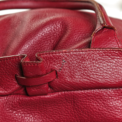 Burberry Prorsum Deerskin Tote Red 15 of 17