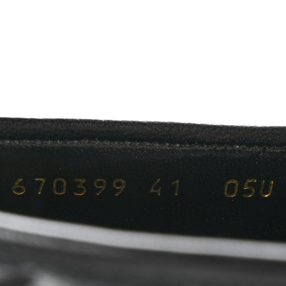 Gucci Nappa Matelasse Double G Marmont Loafers 41 Black 9 of 9
