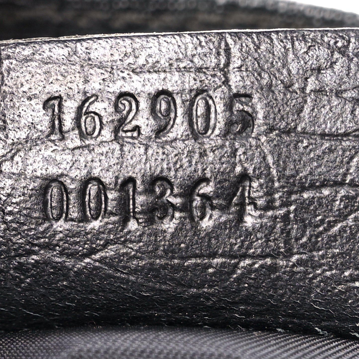 GG Plus Flat Messenger Bag Black Grey