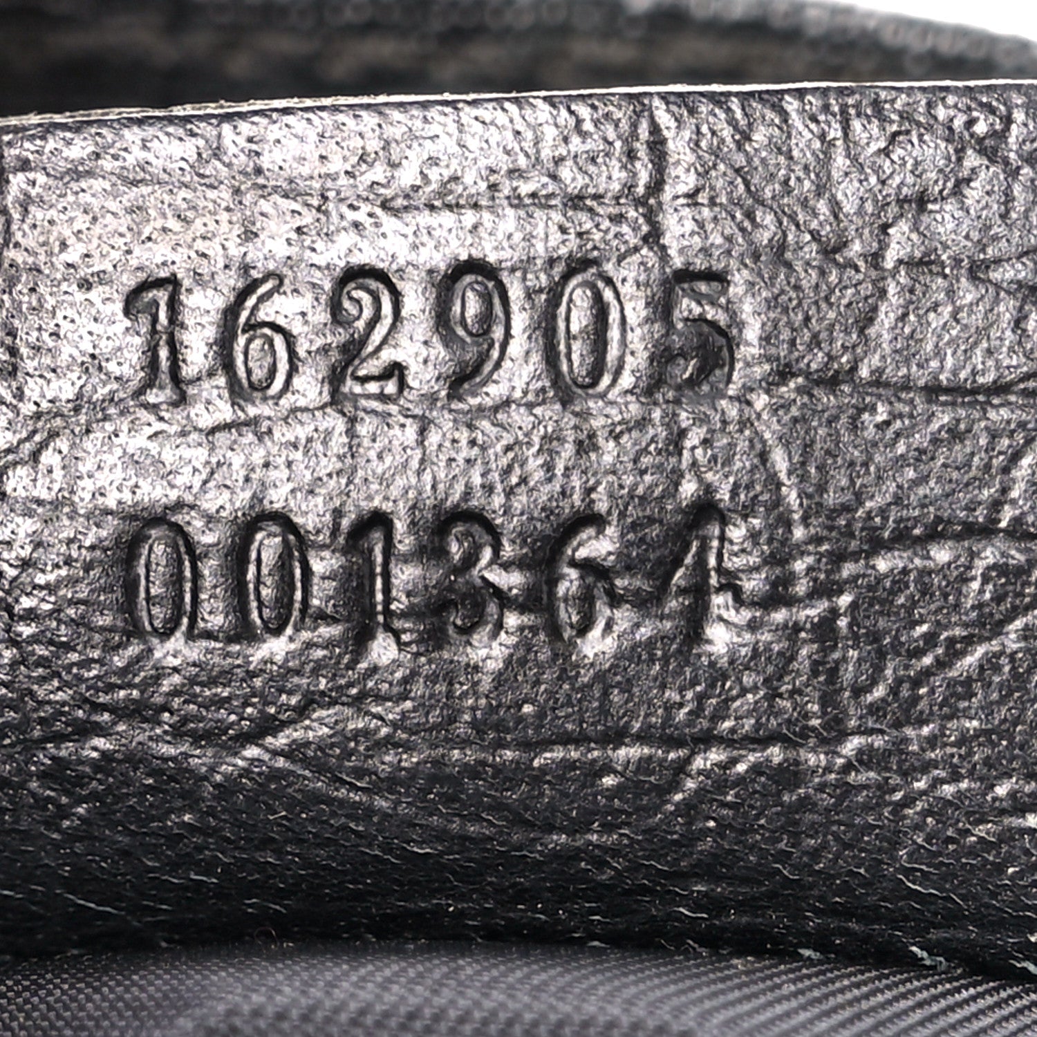 Gucci GG Plus Flat Messenger Bag Black Grey 7 of 11