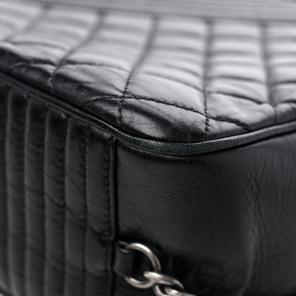 Chanel Glazed Calfskin Coco Boy Camera Case Black 11 of 14