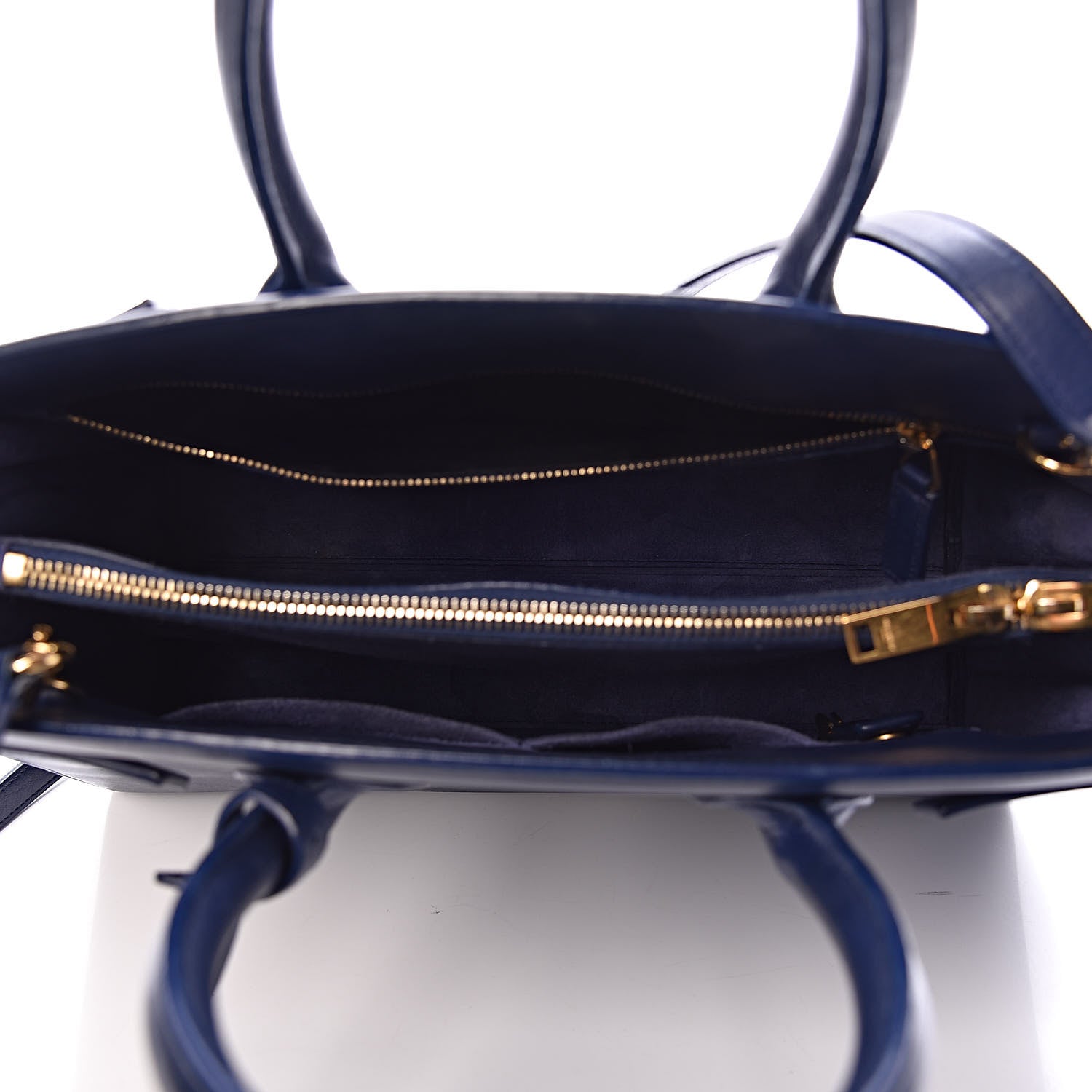 Saint Laurent Calfskin Small Sac De Jour New Marine 5 of 10