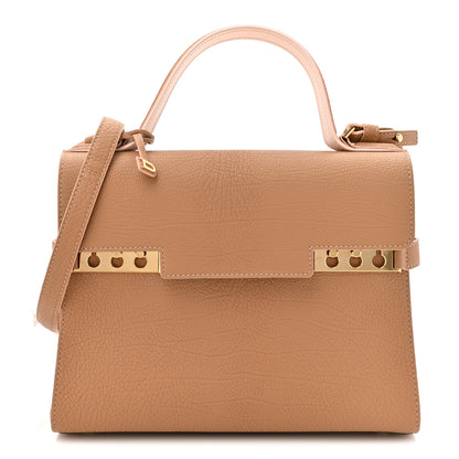 Delvaux Crispy Calfskin MM Tempete Satchel Vision 1 of 13