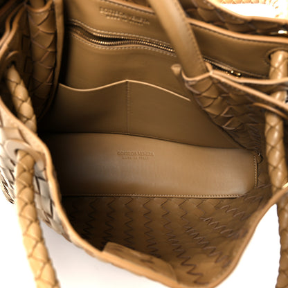Bottega Veneta Nappa Intrecciato Medium Andiamo Shoulder Bag Dark Praline 5 of 10