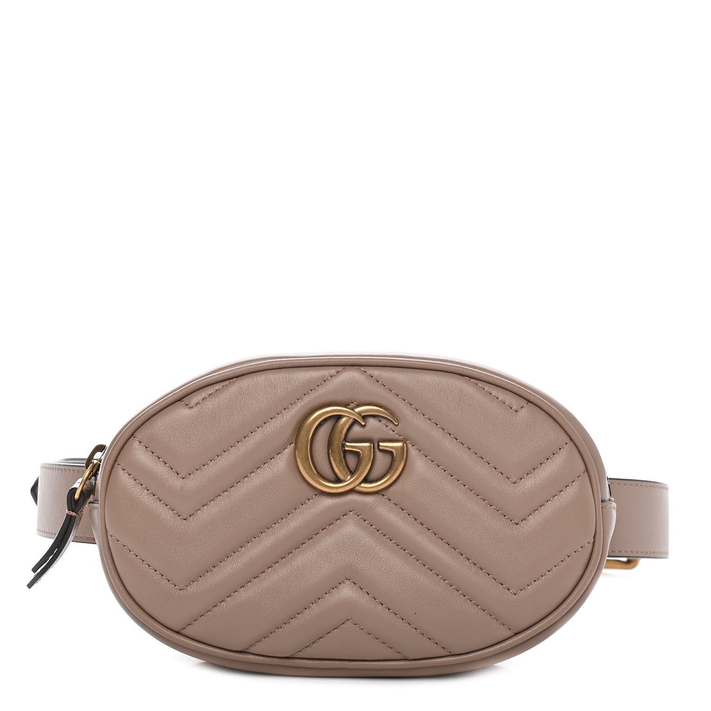 Calfskin Matelasse GG Marmont Belt Bag 85 34 Porcelain Rose