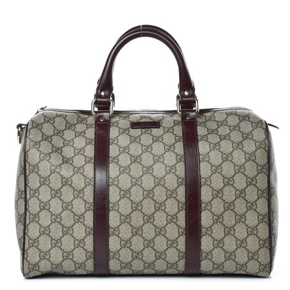 Gucci GG Plus Monogram Medium Joy Boston Bordeaux 1 of 14