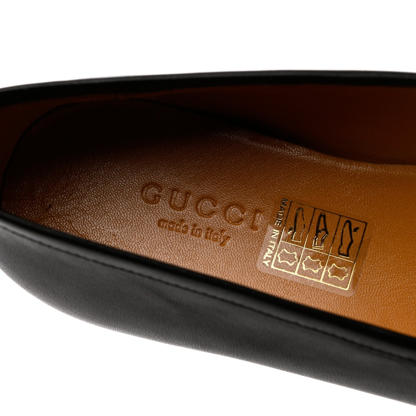 Calfskin Womens Jordaan Loafers 36.5 Black