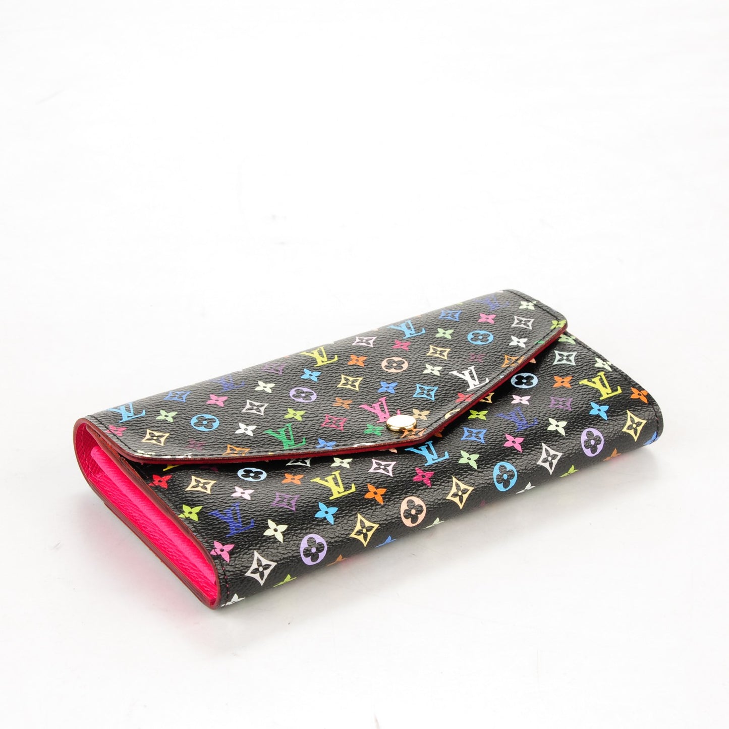 Monogram Multicolor Sarah Wallet NM Black Grenade
