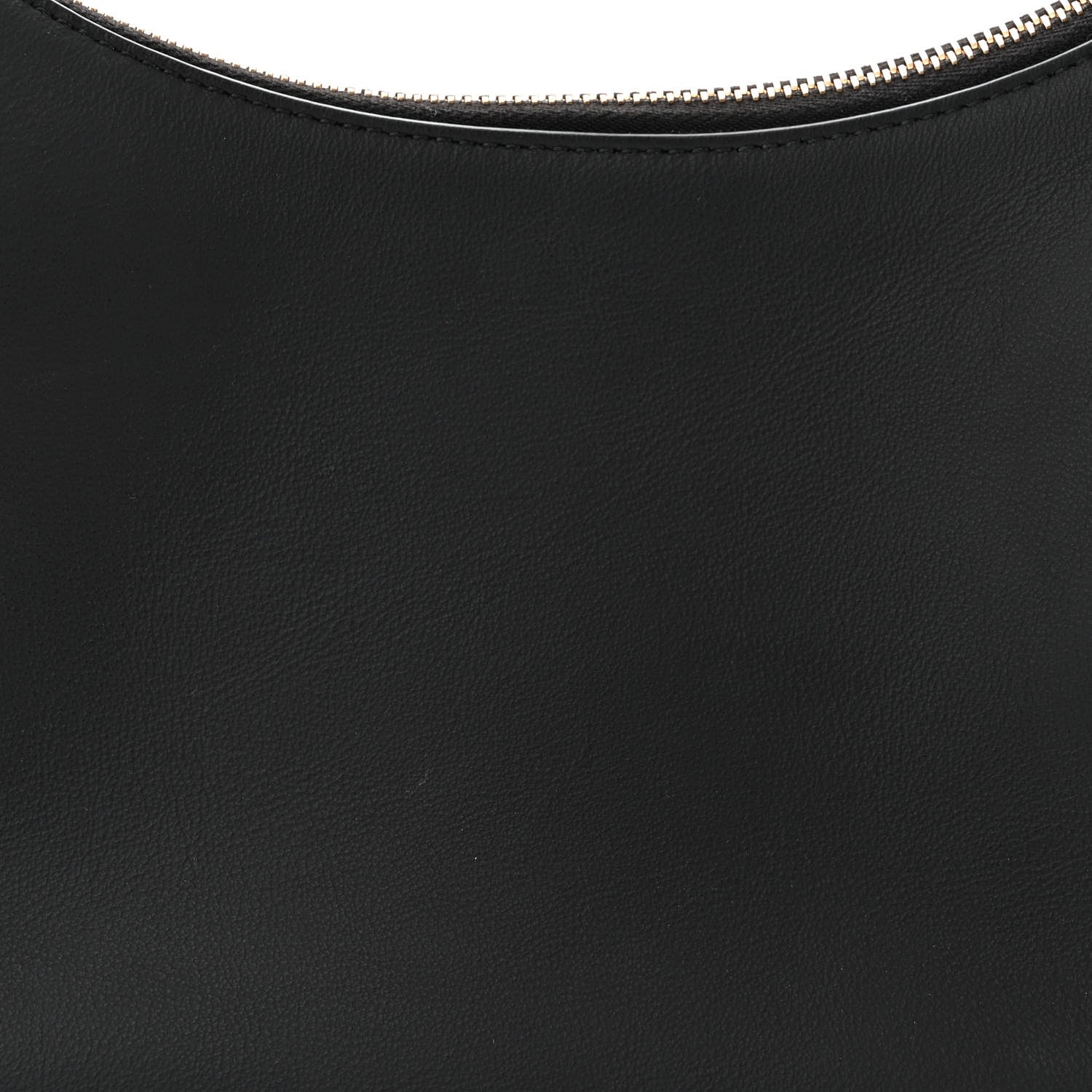 Fendi Vitello Grace Matte Small Fendigraphy Hobo Bag Black 8 of 10