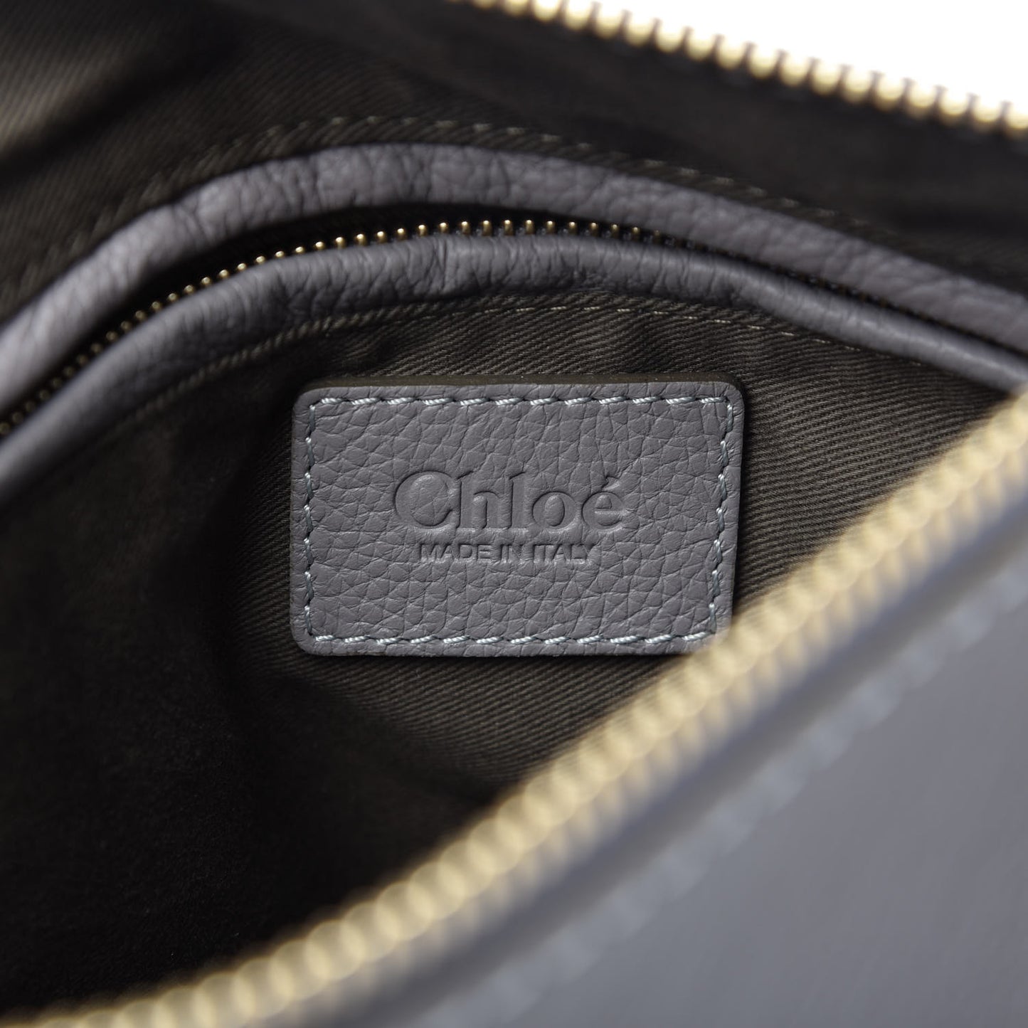 Calfskin Small Marcie Satchel Cashmere Grey