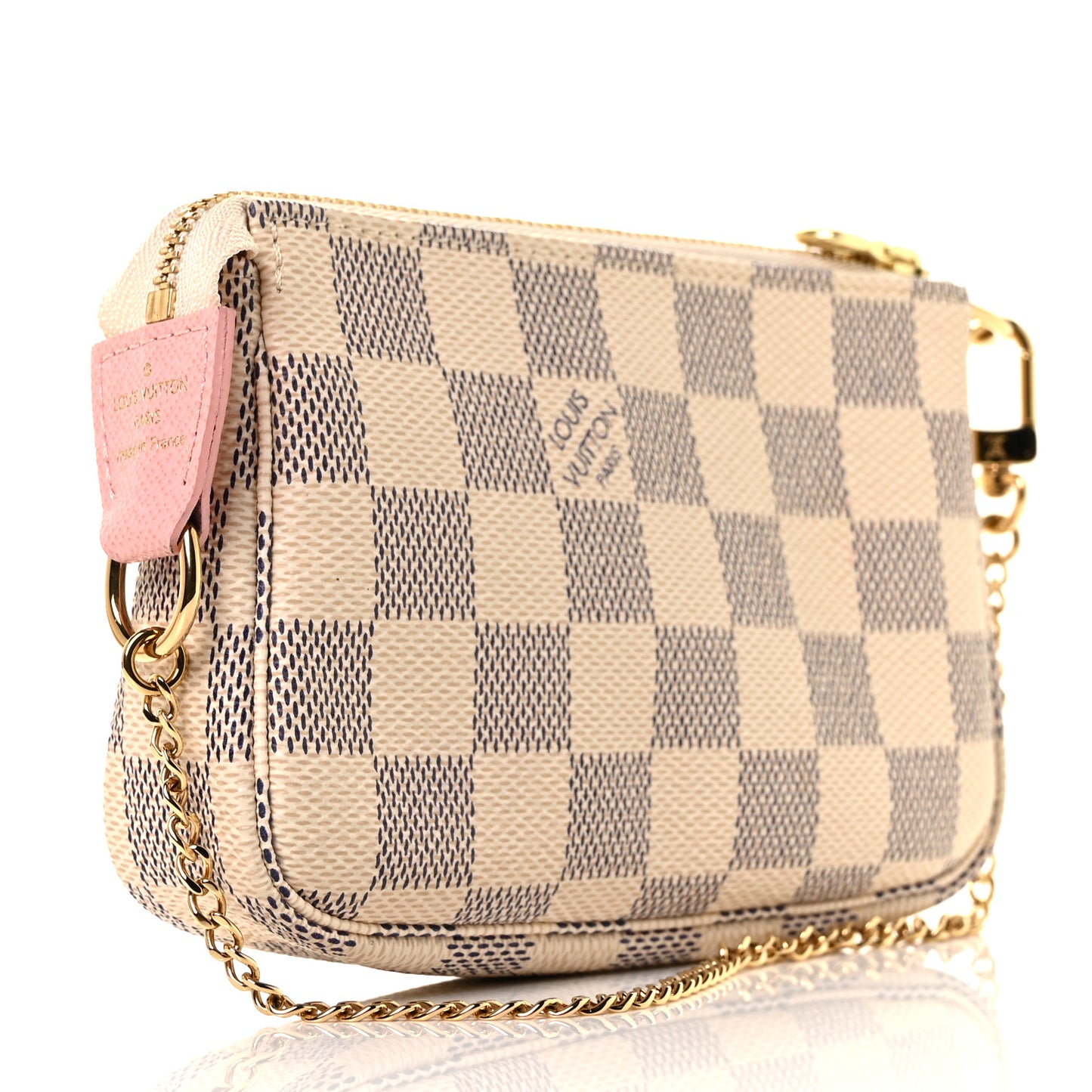 Damier Azur 2018 Christmas Animation Mini Pochette Accessories
