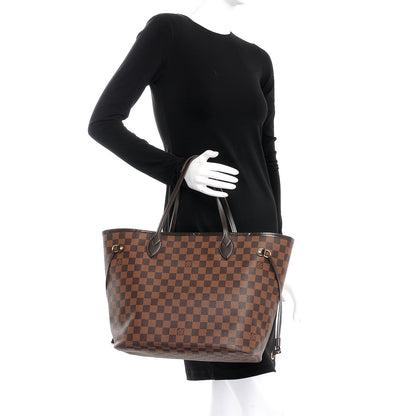 Louis Vuitton Damier Ebene Neverfull MM 2 of 9