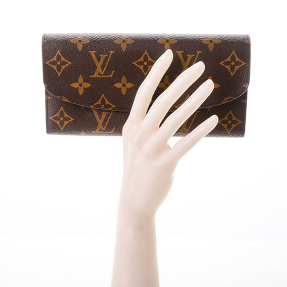 Louis Vuitton Monogram Emilie Wallet Rose Ballerine 2 of 7