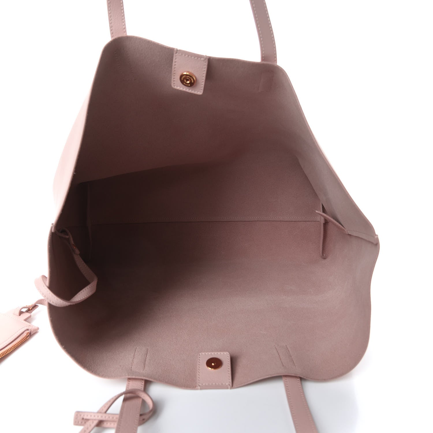 Saint Laurent Calfskin Large Shopping Tote Pale Blush 5 of 9