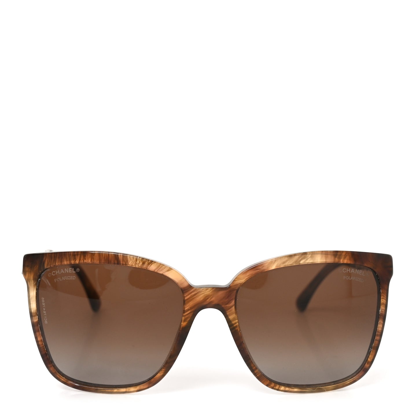 Polarized Square Chain PSunglasses 5325 Tortoise