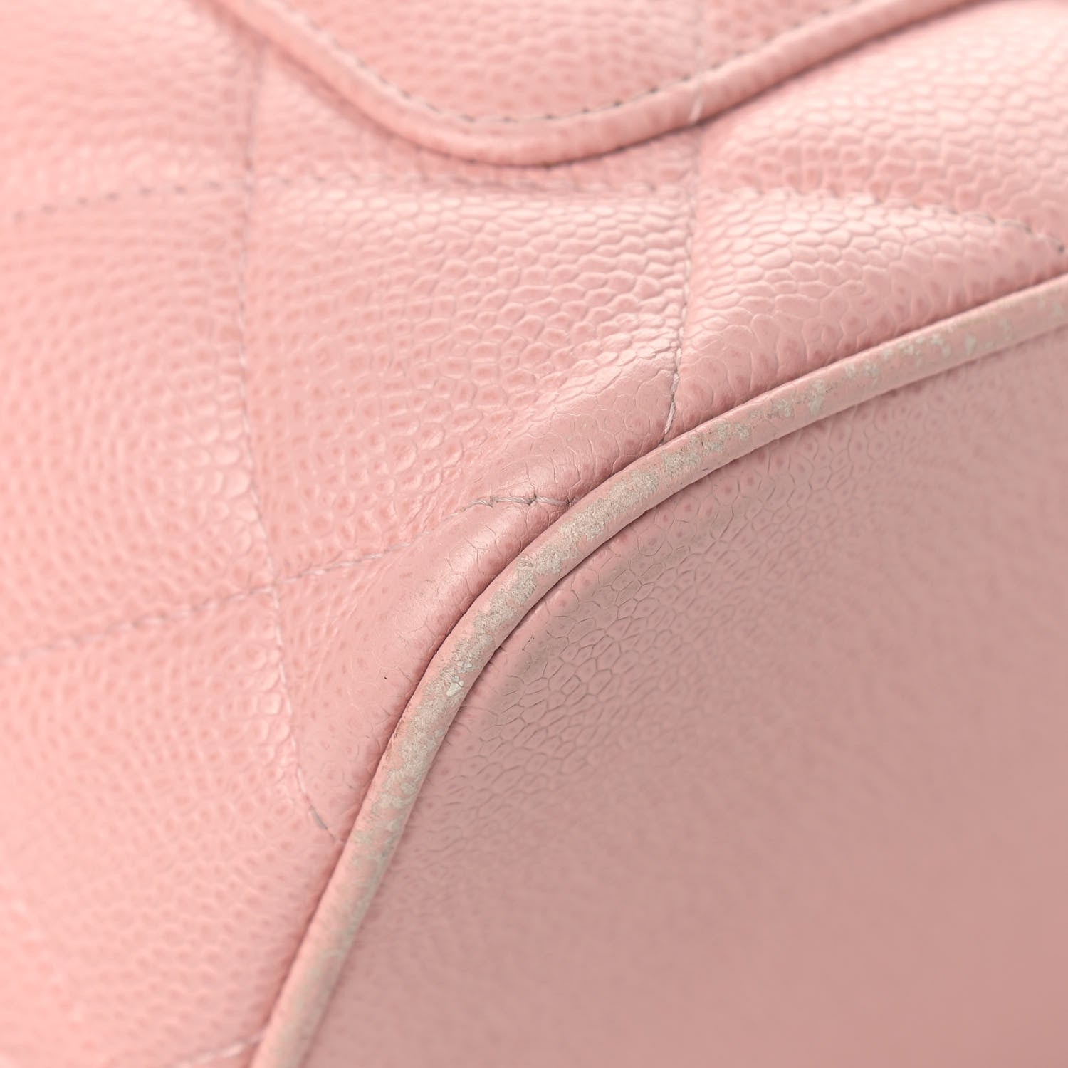 Chanel Caviar Medallion CC Tote Light Pink 10 of 15