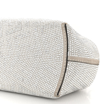 Fendi Crystal Embellished Small First Argento 10 of 11