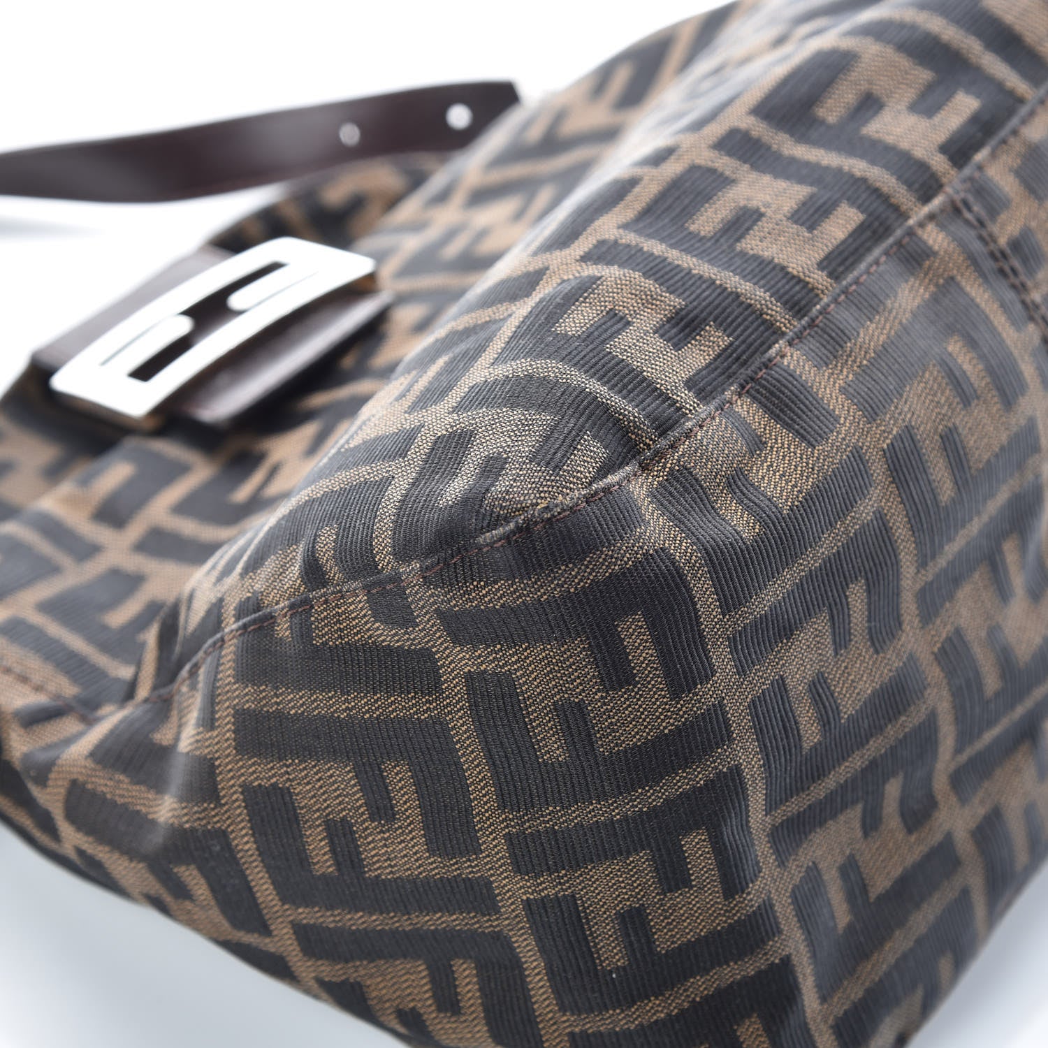 Fendi Zucca Small Shoulder Bag Tobacco 16 of 19