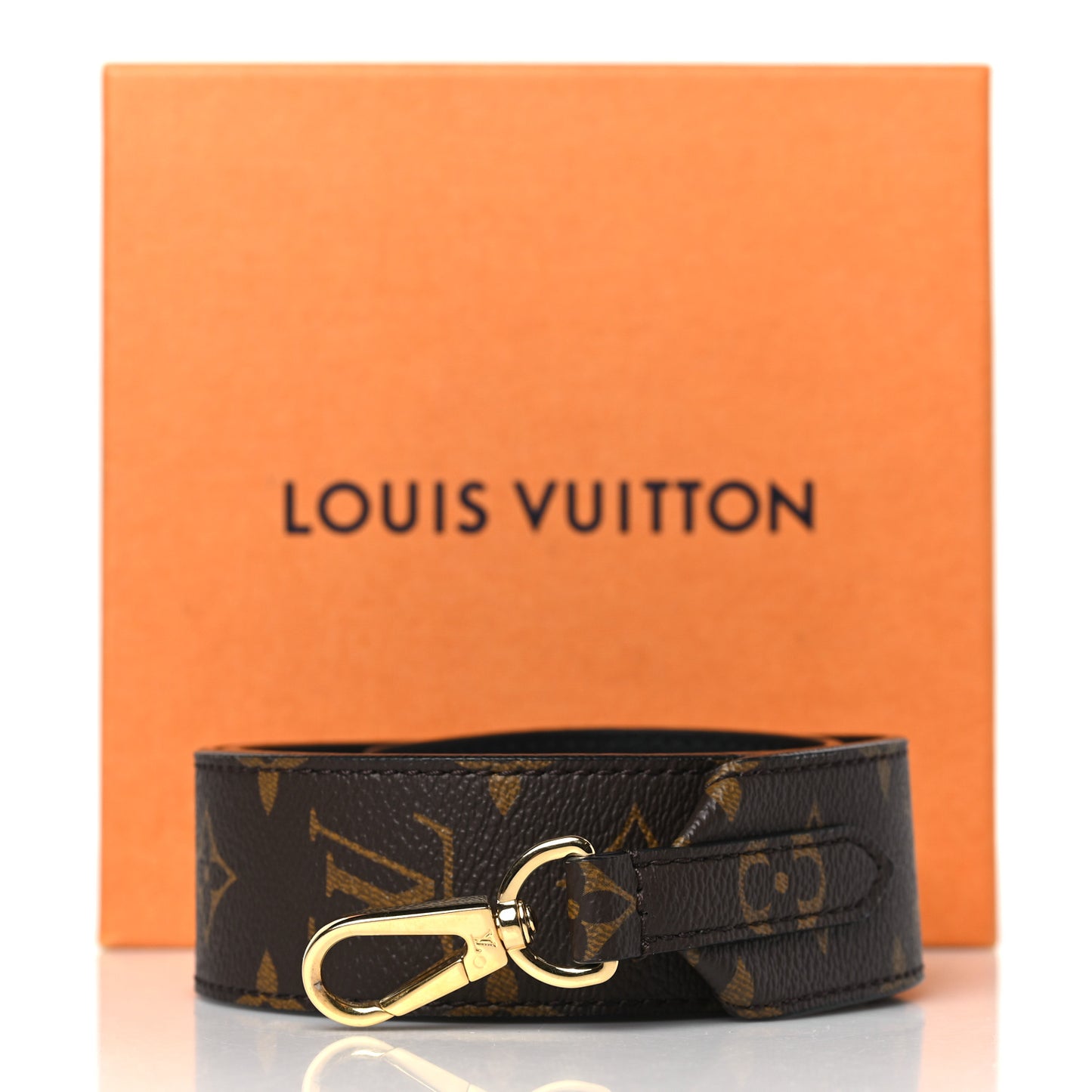 Monogram Bandouliere Shoulder Strap Black