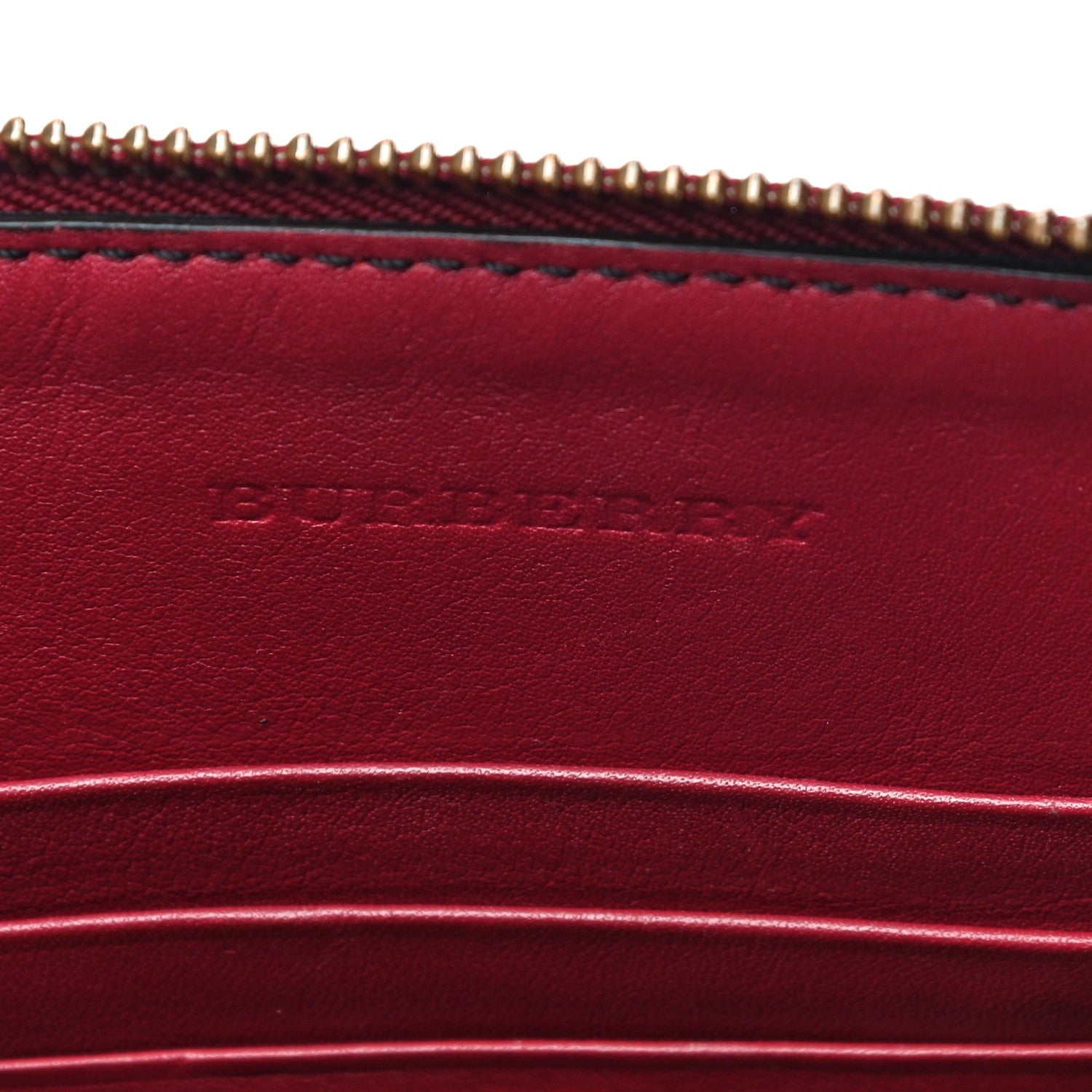 Burberry House Check Derby Peyton Crossbody Clutch Bag Russet Red 5 of 10