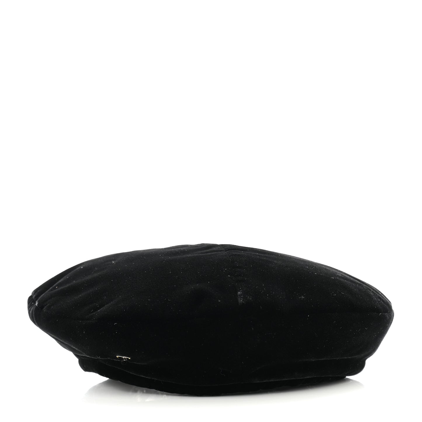 Velvet Beret Hat S Black