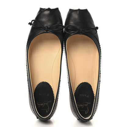 Christian Louboutin Nappa Mamadrague Flats 37 Black 2 of 8