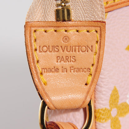 Louis Vuitton Monogram Cherry Blossom Pochette Accessories Red 6 of 6