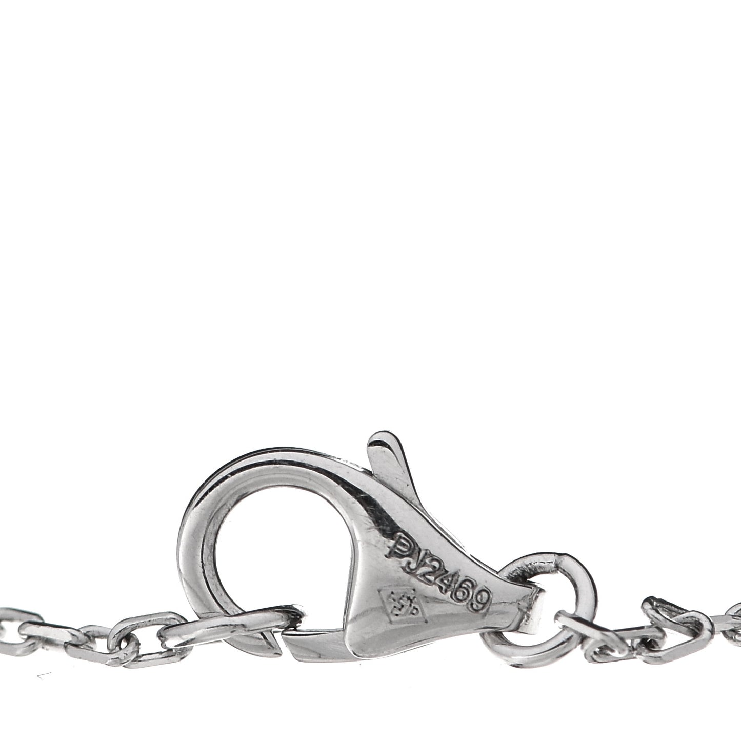 18K White Gold Diamond Scarab Bracelet